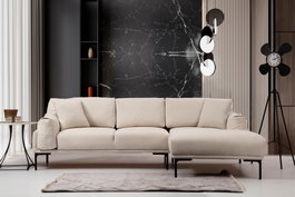 Atelier Del Sofa Leo Corner Right - Crema